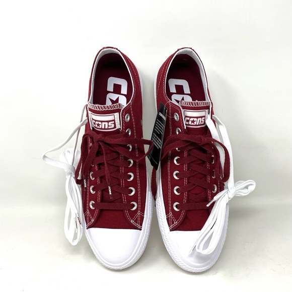 Converse Shoes Men’s Ctas Pro OP Low Top Team Red Size Sneakers Canvas 167607C - Picture 4 of 9